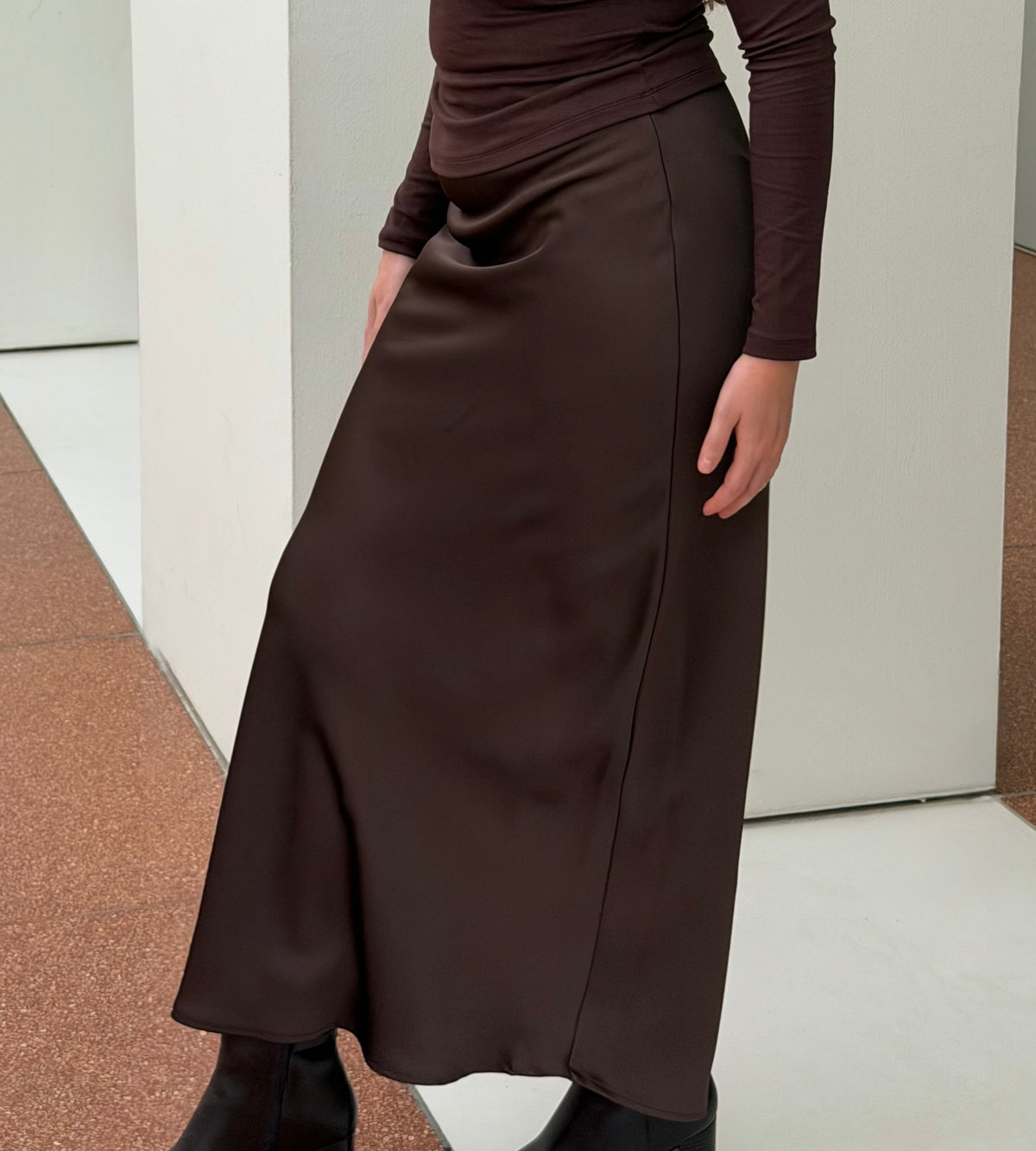 The Satin Skirt
